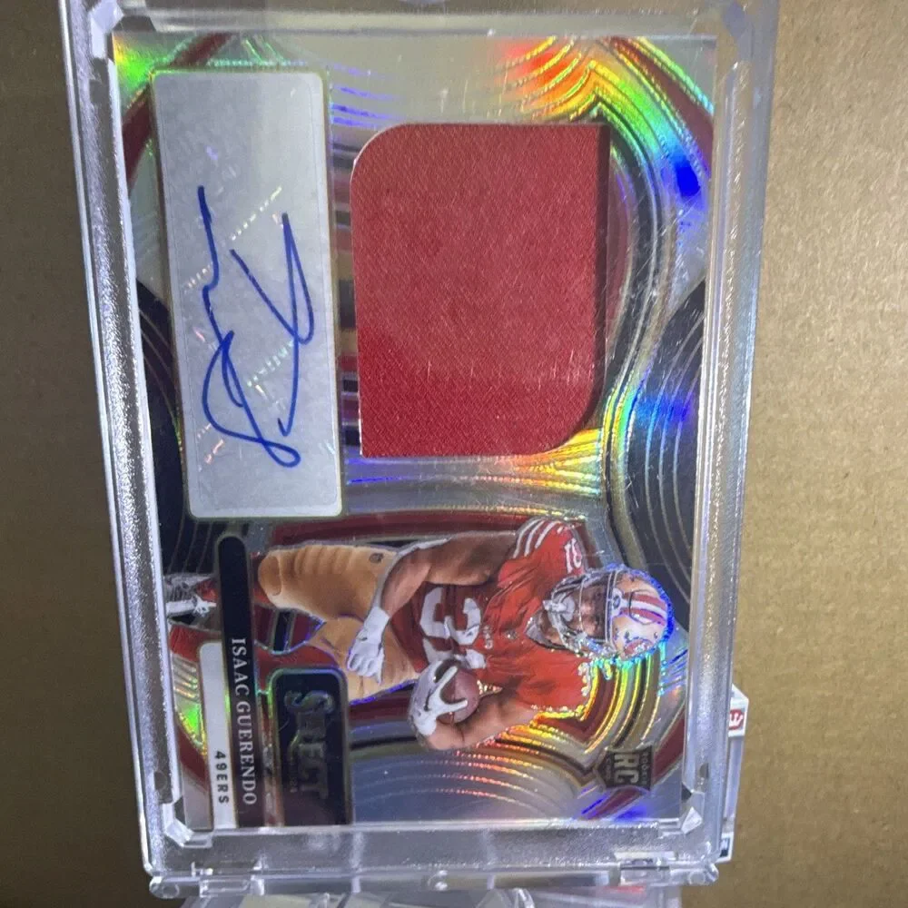 2024 Select - Jumbo Rookie Signature Swatches Isaac Guerendo #JRSS-IGO /199 (RC)